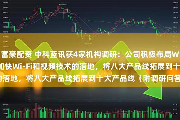 富豪配资 中科蓝讯获4家机构调研：公司积极布局Wi-Fi和视频芯片领域，加快Wi-Fi和视频技术的落地，将八大产品线拓展到十大产品线（附调研问答）