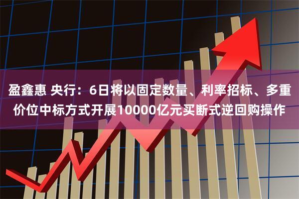 盈鑫惠 央行：6日将以固定数量、利率招标、多重价位中标方式开展10000亿元买断式逆回购操作