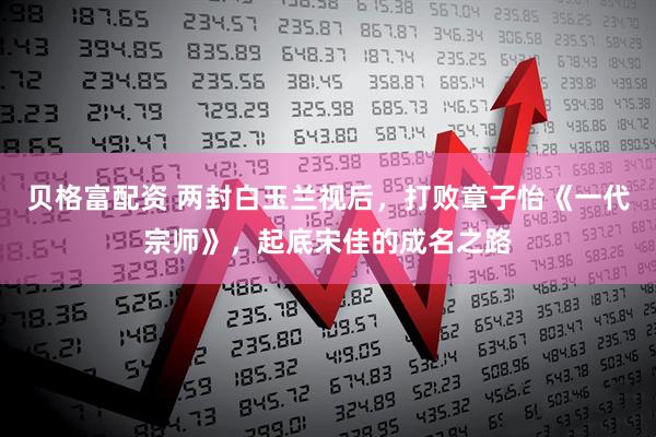 贝格富配资 两封白玉兰视后，打败章子怡《一代宗师》，起底宋佳的成名之路